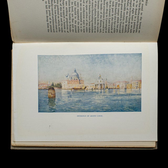 Green Antique Venice Art Book, Illustrated, Travel, Edwardian, Reginald Barratt, 1907 For Sale - Image 8 of 11