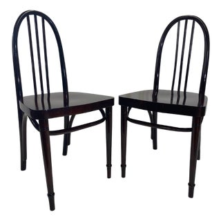 Set of Secession Chairs by Josef Hoffmann for Thonet, 1890s For Sale