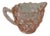 Vintage Hazel Atlas Cubist Style Pink Glass Creamer For Sale