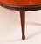 Antique 19th Century Oval Extending Dining Table and Regency Dining Chairs, Set of 9 For Sale - Image 14 of 15