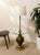 Vintage Hollywood Regency Floor Lamp With Integrated Glass Table For Sale - Image 4 of 9