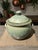 Brad Tucker Cedar Creek Pottery-Nc-Lidded Jar-Celadon Green Drip Glaze-Stoneware For Sale - Image 4 of 11