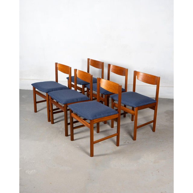 Extendable Dining Set in Teak by White and Newton, 1960s, Set of 7 For Sale - Image 11 of 18
