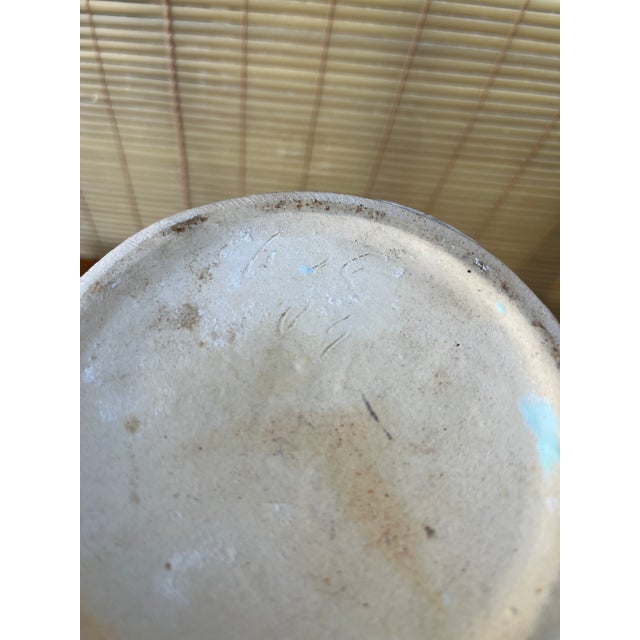 A Pair of Mid-Century Modern Two-Tone Studio Pottery Ceramic Vases.Circa 1970s For Sale - Image 17 of 18