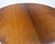 Sheraton Antique Solid Light Amber Walnut Round Dining Table 4 Extension Boards For Sale - Image 4 of 12