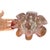 Vintage Mikasa Rosella Bowl • Frosted Pink Glass Centerpiece Bowl For Sale In Miami - Image 6 of 6