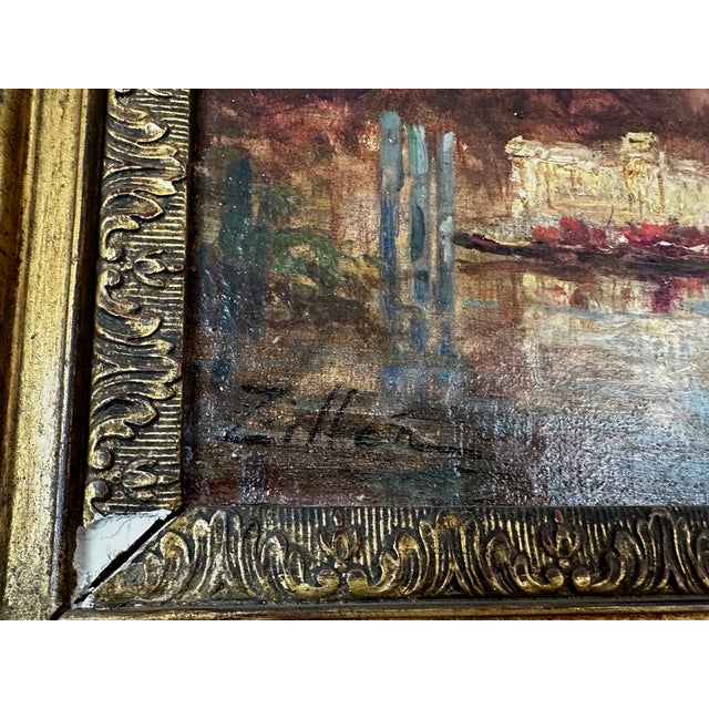 Leopold Ziller, Landscape, 1920s-1940s, Oil on Canvas For Sale - Image 9 of 17