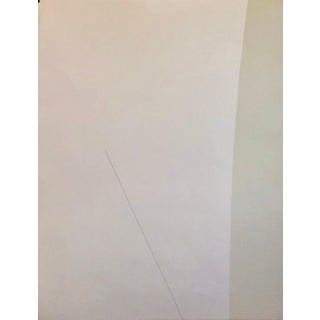 Michael Gross, Michael Gross Israeli Minimalist Conceptual Art, Abstract Jerusalem Silkscreen, 1977 For Sale