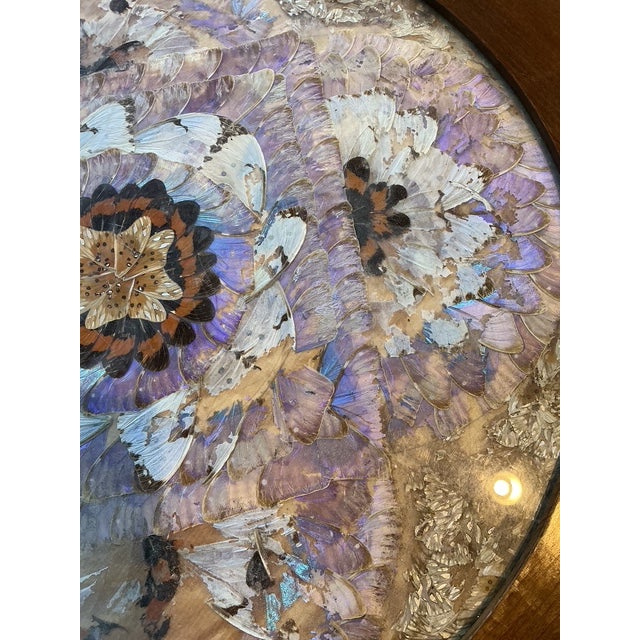 Vintage Turned Wood Butterly Wing Table For Sale In West Palm - Image 6 of 12