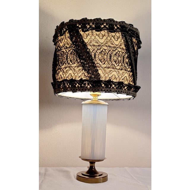 Mid-Century Modern Mid-Century Modern French Table Lamp by Lamplove, 1950s For Sale - Image 3 of 10