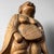 Japanese Hotei Laughing Buddha Carved in Birch Wood, 1950s For Sale - Image 13 of 14