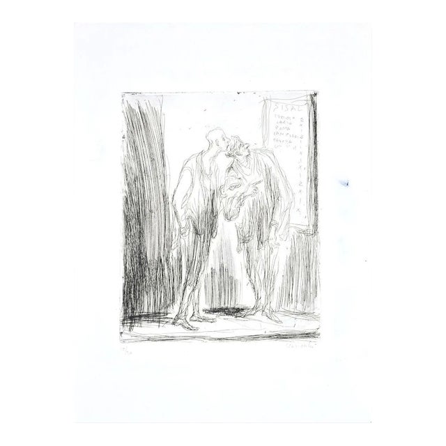 Sisal - Original Etching by by A. Ciarrocchi - 1970 ca. 1970 ca. For Sale