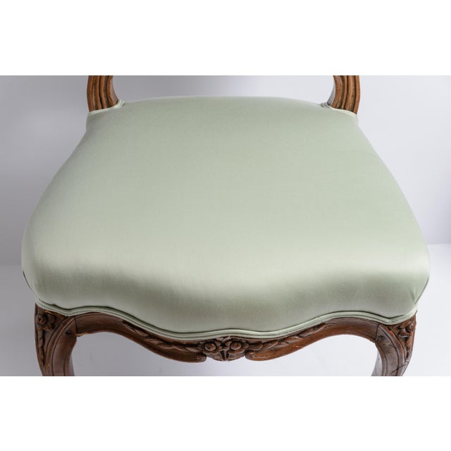 Pair of Early 19Th. C French Louis XV Style Bergère Chairs For Sale - Image 12 of 13