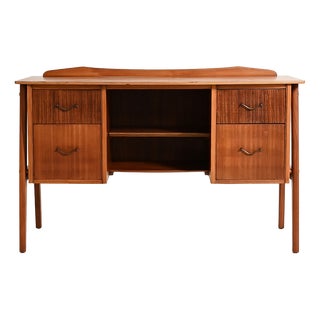 Vintage Scandinavian Teak Desk, 1950s For Sale