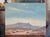 Paper John Walter Sherman Antique Oil Painting Early California Desert Landscape For Sale - Image 7 of 16
