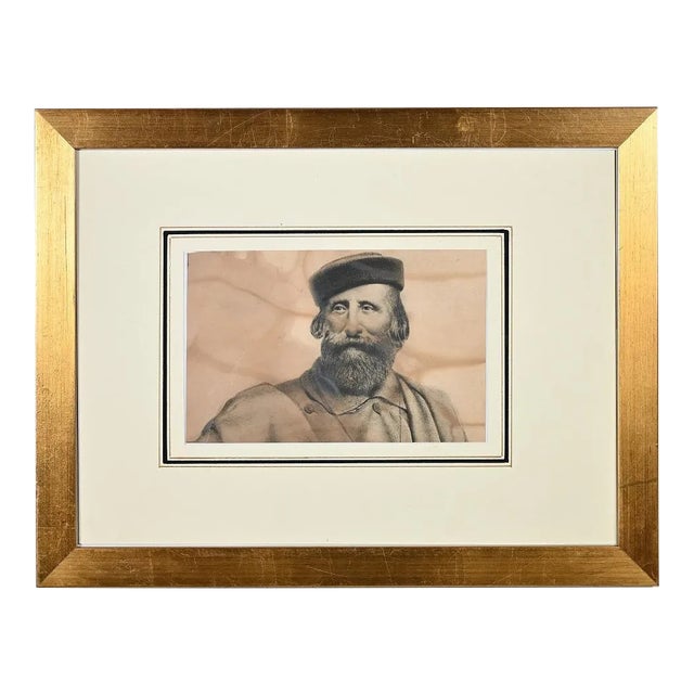 Unknown, Giuseppe Garibaldi, Lithograph, Late 19th Century For Sale