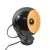 Wood Space Age Pop Art Chrome Table Lamp with Spot Globe For Sale - Image 7 of 8