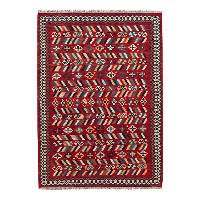 21st Century Contemporary Kilim Rug 7 '4'' X 10'. For Sale