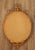 Vintage Adams Style Carved Gold Frame Oval Wall Mirror For Sale - Image 12 of 12