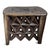 Vintage tribal Nupe stool from Nigeria. Beautiful hand carved seat stool or table made from a single piece of wood....