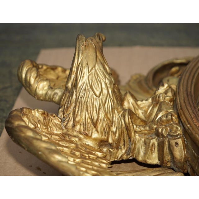 Glass Antique Regency Gold Giltwood Mirror, 1820 For Sale - Image 7 of 18