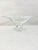 Stunning vintage crystal bowl. It was designed by George Thompson for Steuben around 1940 and features a wide, shallow...