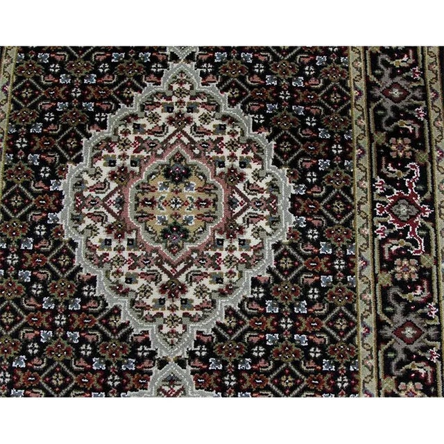 Vintage Handwoven Persian Tabriz Style Runner 2'7" X 20'7" For Sale - Image 4 of 11