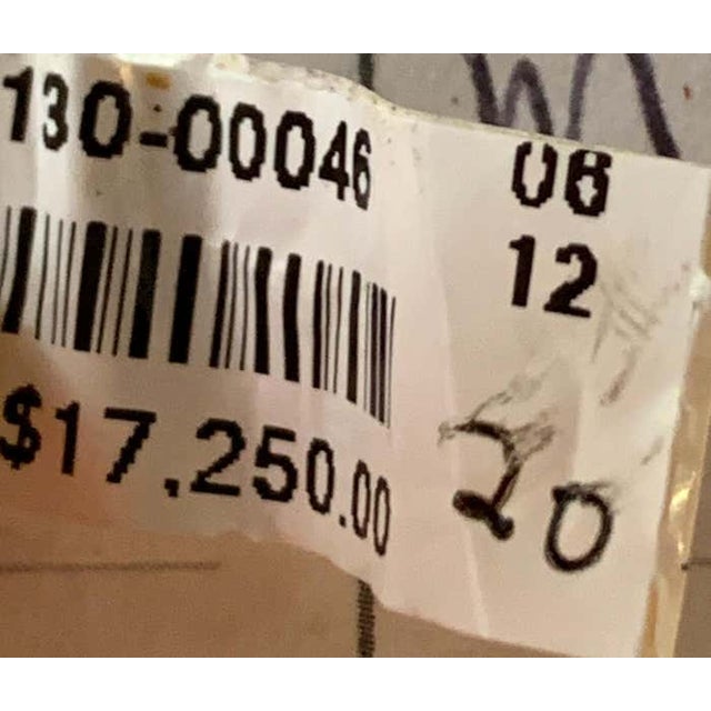 Unisex White Gold 18 Karat 10 Carat Diamond Cluster Ring 10.7 Grams For Sale - Image 11 of 12