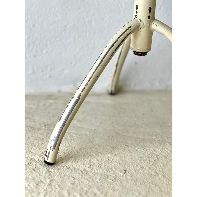 Beige Vintage Industrial Stool, 1970s For Sale - Image 8 of 14