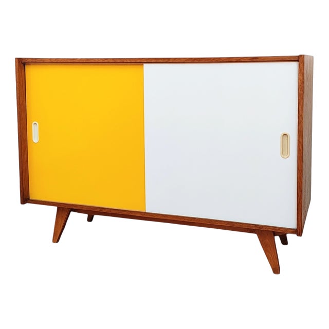 Czechoslovakian Sideboard by J. Jiroutek for Interior Prague, 1960s For Sale