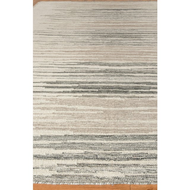 Exquisite Rugs Scandinavian Handmade New Zealand Wool & Bamboo Silk