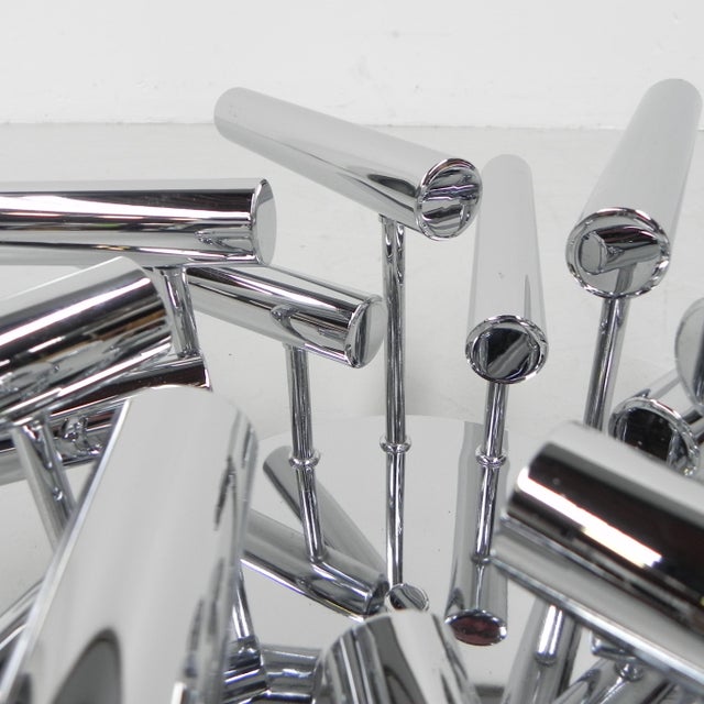 Gaetano Sciolari Ceiling Lamp by Gaetano Sciolari for Boulanger, 1970s For Sale - Image 4 of 12