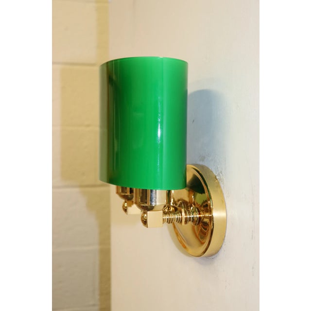 Green 1990s Maritime Nostalgia Inspired Ship Wall Lamp For Sale - Image 8 of 9