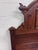 Antique Full Size Monumental Victorian Renaissance Revival Walnut Burl Wood Bed For Sale In Kansas City - Image 6 of 9
