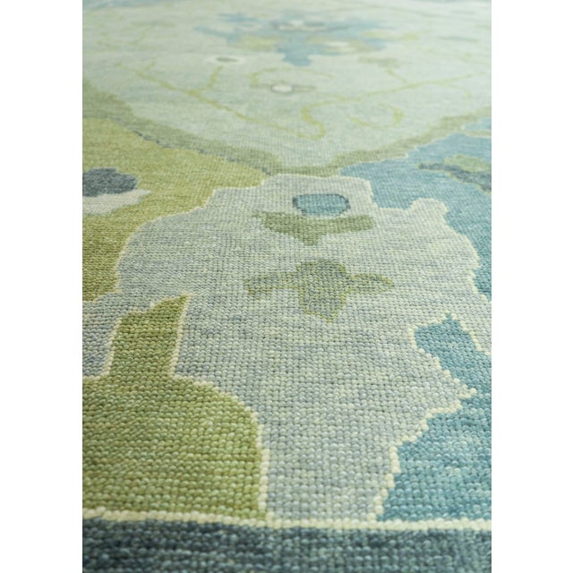 Early 21st Century Turkish Oushak Rug 12'2" x 15' #19035 For Sale - Image 5 of 8