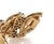 Late 20th Century Diamond Sapphire & Turquoise 14k Rose Gold Bracelet For Sale - Image 5 of 5