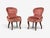 Victorian Swedish Modern, Traditional Slipper Chairs, Pink Velvet, Wood, Sweden, 1950s For Sale - Image 3 of 15