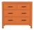 Bermuda Four-Drawer Chest - Orange For Sale