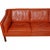 Three-Seater 2213 Sofa in Patinated Cognac Leather by Børge Mogensen, 1980s For Sale - Image 6 of 18