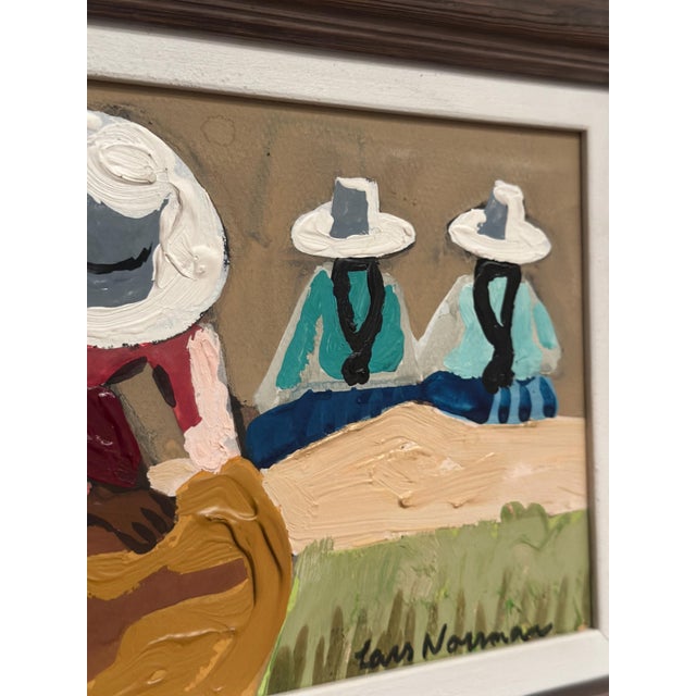 Lars Norman, Bolivia, 1960s, Oil on Panel, Framed For Sale - Image 9 of 18