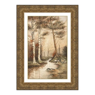 Late 19th Century Cherry Creek, George Henry Smillie For Sale