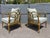 Yellow Pair Designer Lounge Chairs, Patio, Indoor or Outdoor For Sale - Image 8 of 12