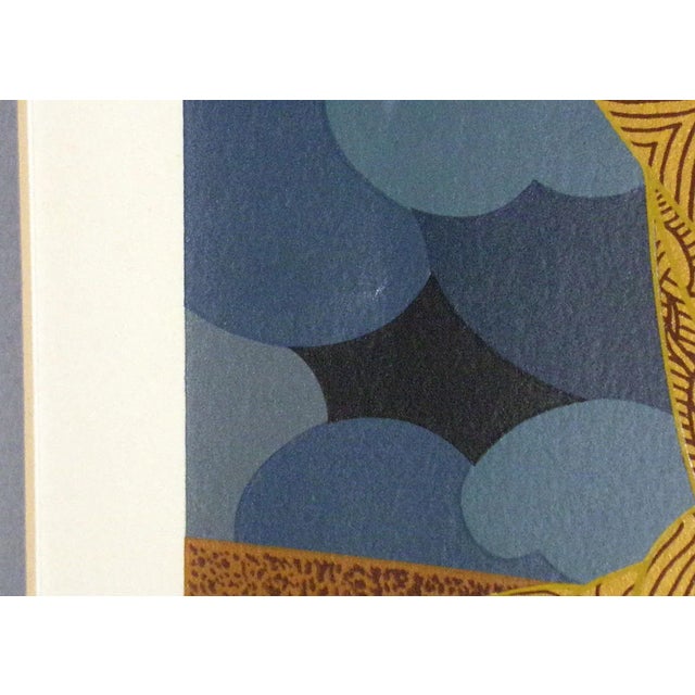 1978 "Wings of Victory" Art Deco Hand-Signed Serigraph by Erte, Framed For Sale - Image 9 of 10