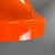 Mid-Century Modern Italian Pendant in Orange Glass and White Metal, 1970s For Sale - Image 6 of 16