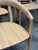 West Elm Irvine Sand Leather Dining Chairs, Set of Eight For Sale - Image 10 of 12