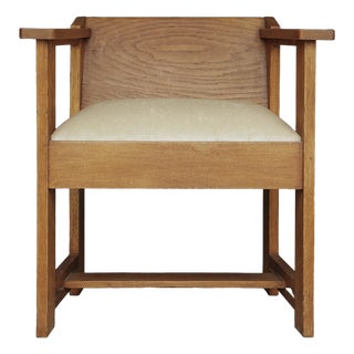 Modernist Hague School Armchair attributed to Frits Spanjaard, 1920s For Sale