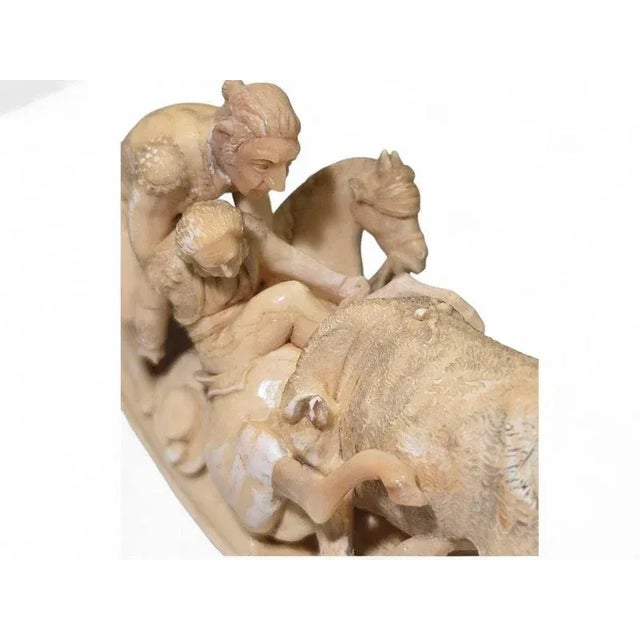 Gold Antique Meerschaum Pipe Bullfight Scene, 1870 For Sale - Image 8 of 10