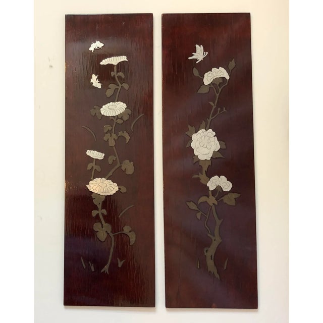 Very unique; you might not find anything similar. You are purchasing a pair of heavily lacquered panels, believed to be...