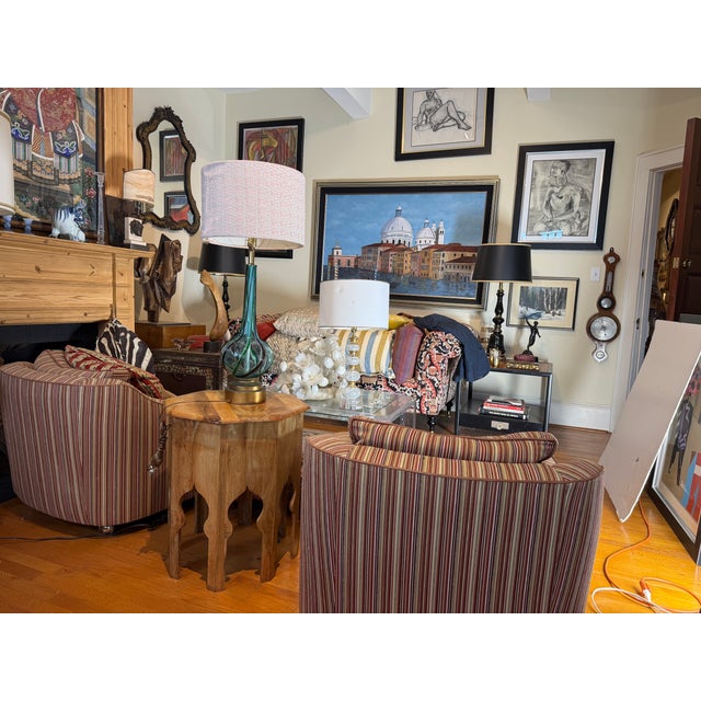 1980s Morracan Themed Octangular Side Table For Sale - Image 4 of 5