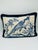 Vintage Blue and White Needlepoint Pillow For Sale In Charleston - Image 6 of 7